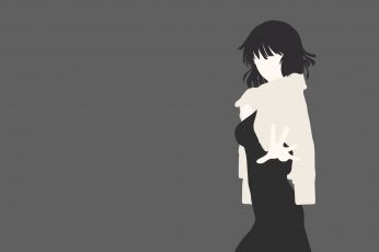Wallpaper Anime, One Punch Man, Black Dress