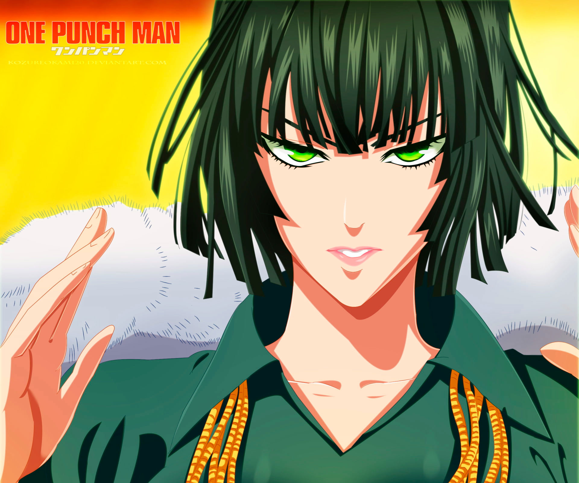 Wallpaper Anime, One Punch Man, Fubuki One Punch Man