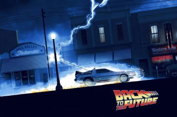 Wallpaper Back To The Future, 1985 Year, Movie