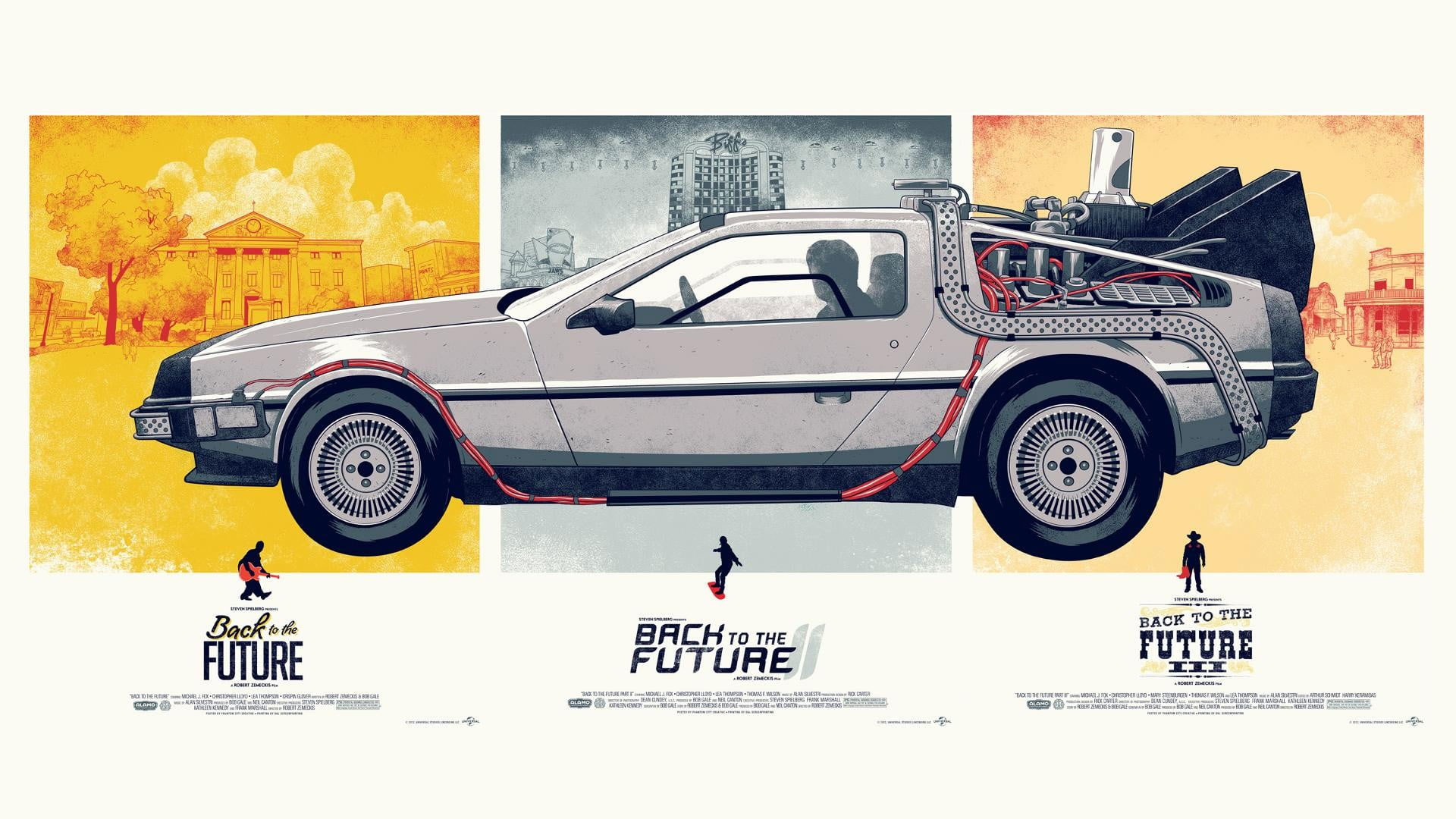 Back To The Future Car Wallpaper, Delorean