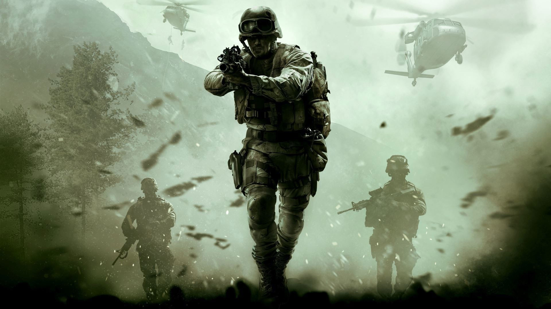 Wallpaper Call Of Duty Modern Warfare, Video Game