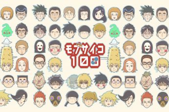 Wallpaper Mob Psycho 100, Anime