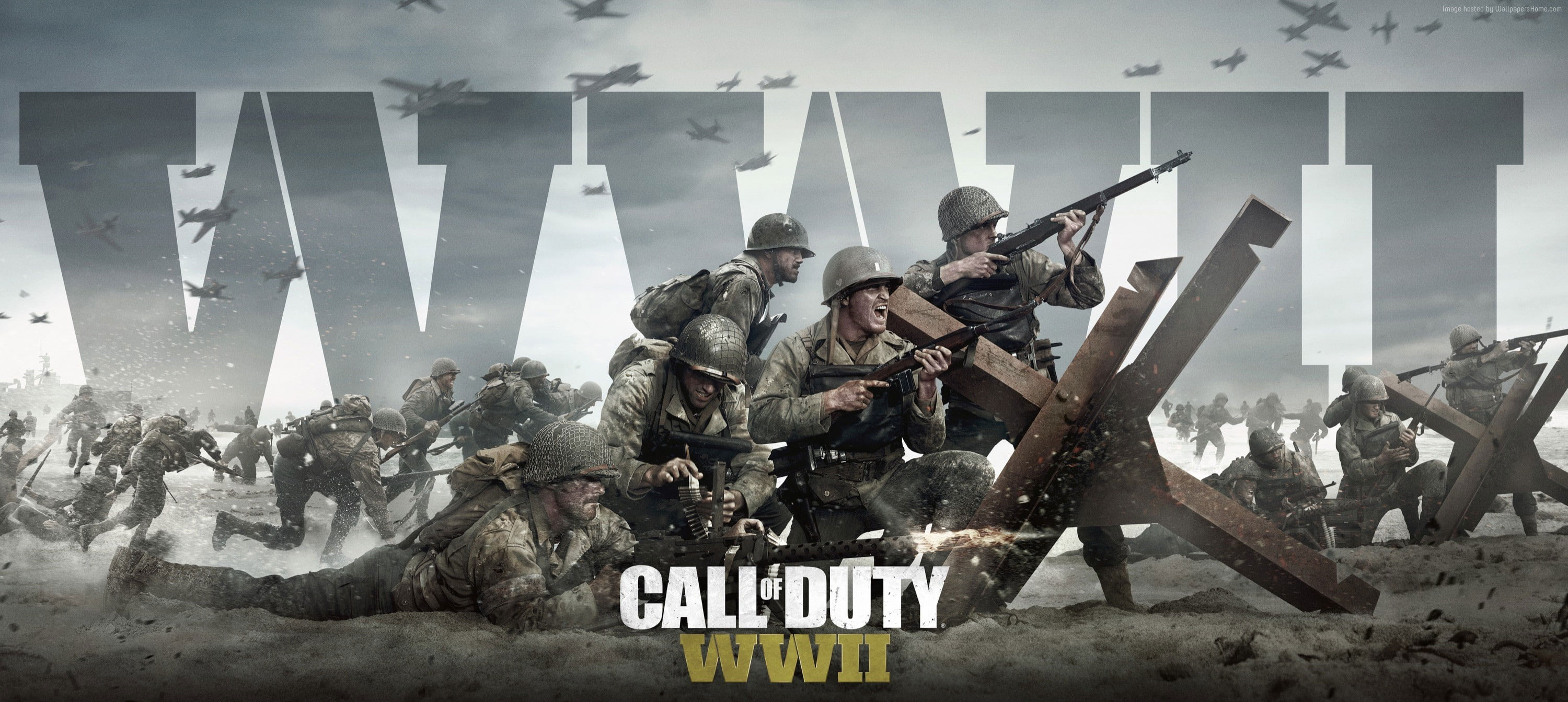 Wallpaper Poster, Call Of Duty Ww2, E3 2017, Call Of Duty, Game