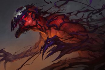 Red Creature Wallpaper, Carnage, Blood
