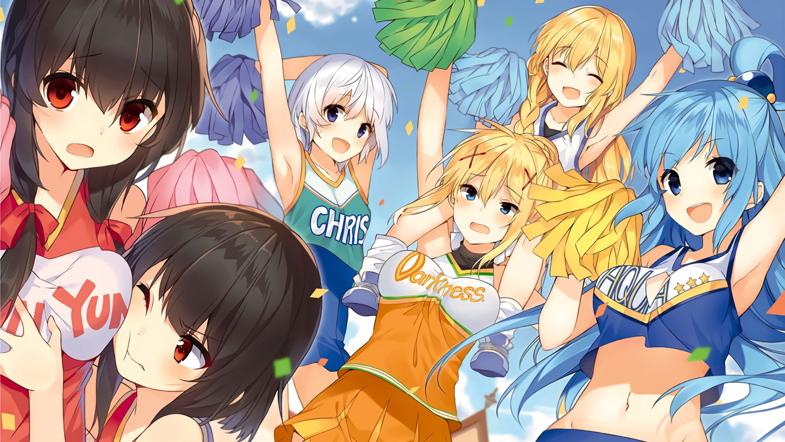 Wallpaper Anime, Anime Girls, KonoSuba, Fan Art