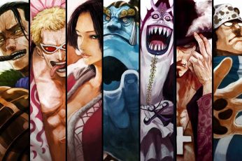 Wallpaper Anime, Bartholoma, Boa, Crocodile, One Piece