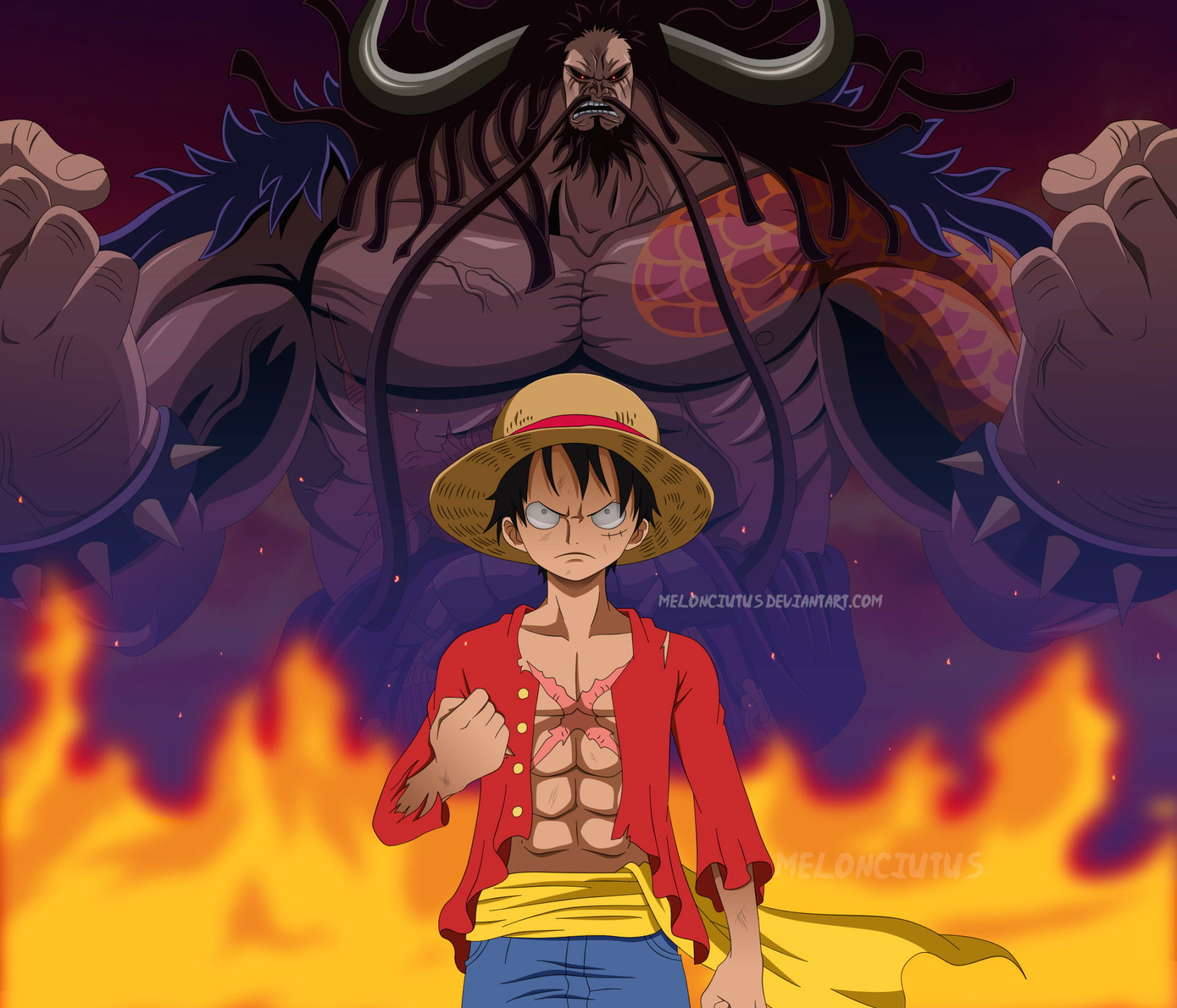 Wallpaper Anime, One Piece, Kaido One Piece