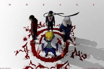Naruto Four Hokages Wallpaper, Naruto
