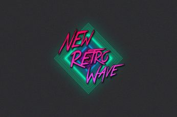 Wallpaper Retro Games, Vintage, New Retro Wave