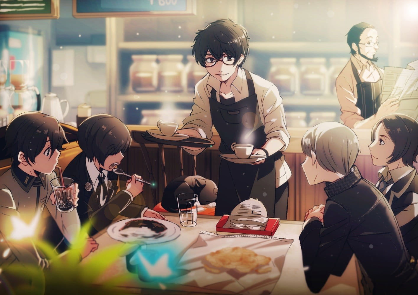 Wallpaper Anime Characters Illustration, Persona 5