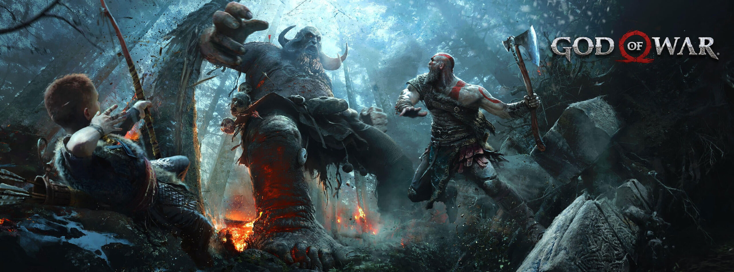 God Of War Digital Wallpaper, Kratos