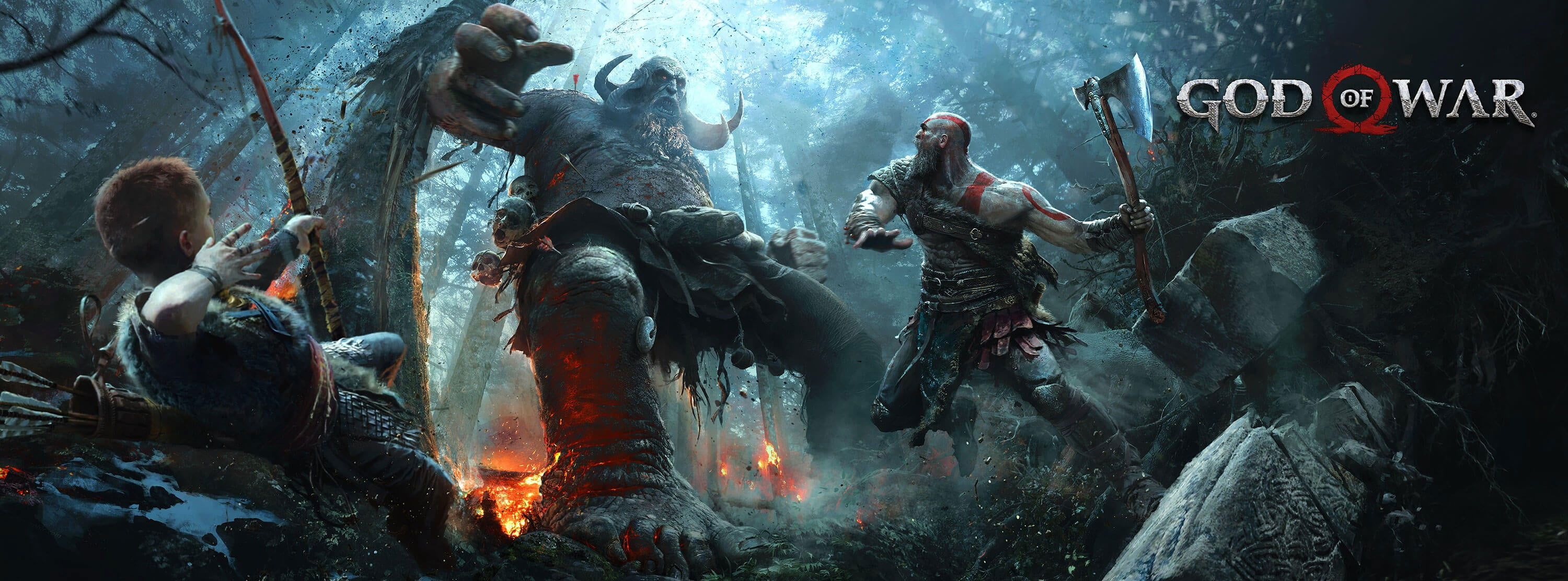 God Of War Digital Wallpaper, Kratos, God Of War, Game