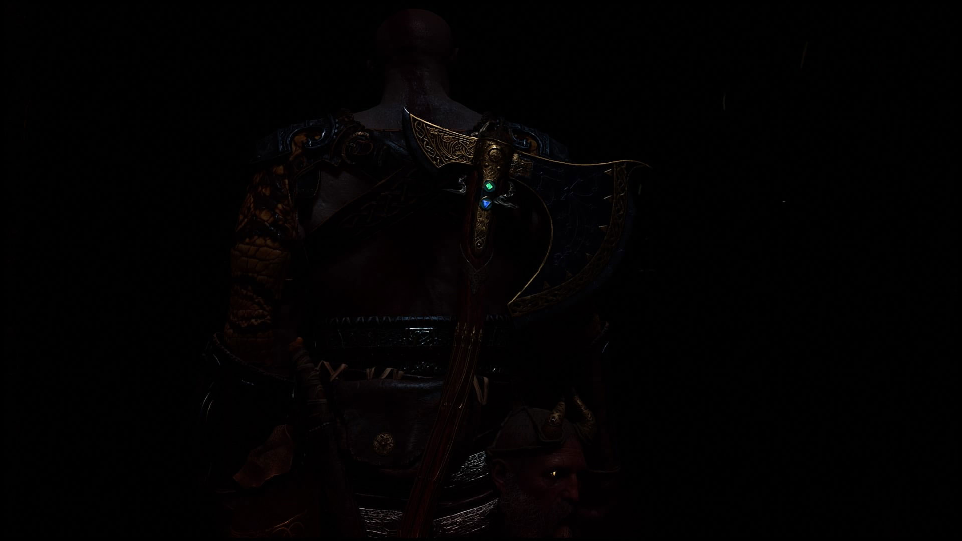 Wallpaper God Of War 2018, Kratos