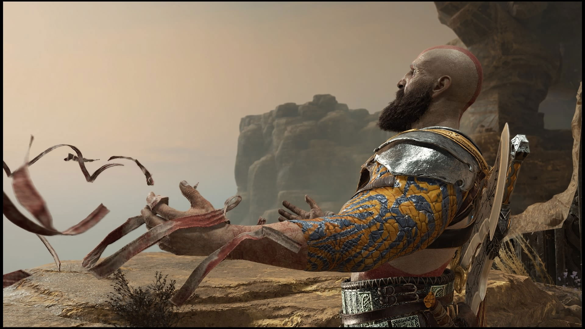 Wallpaper God Of War, God Of War 2018, Kratos