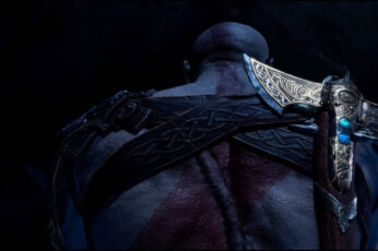 Wallpaper GOW, God Of War 2022, Kratos