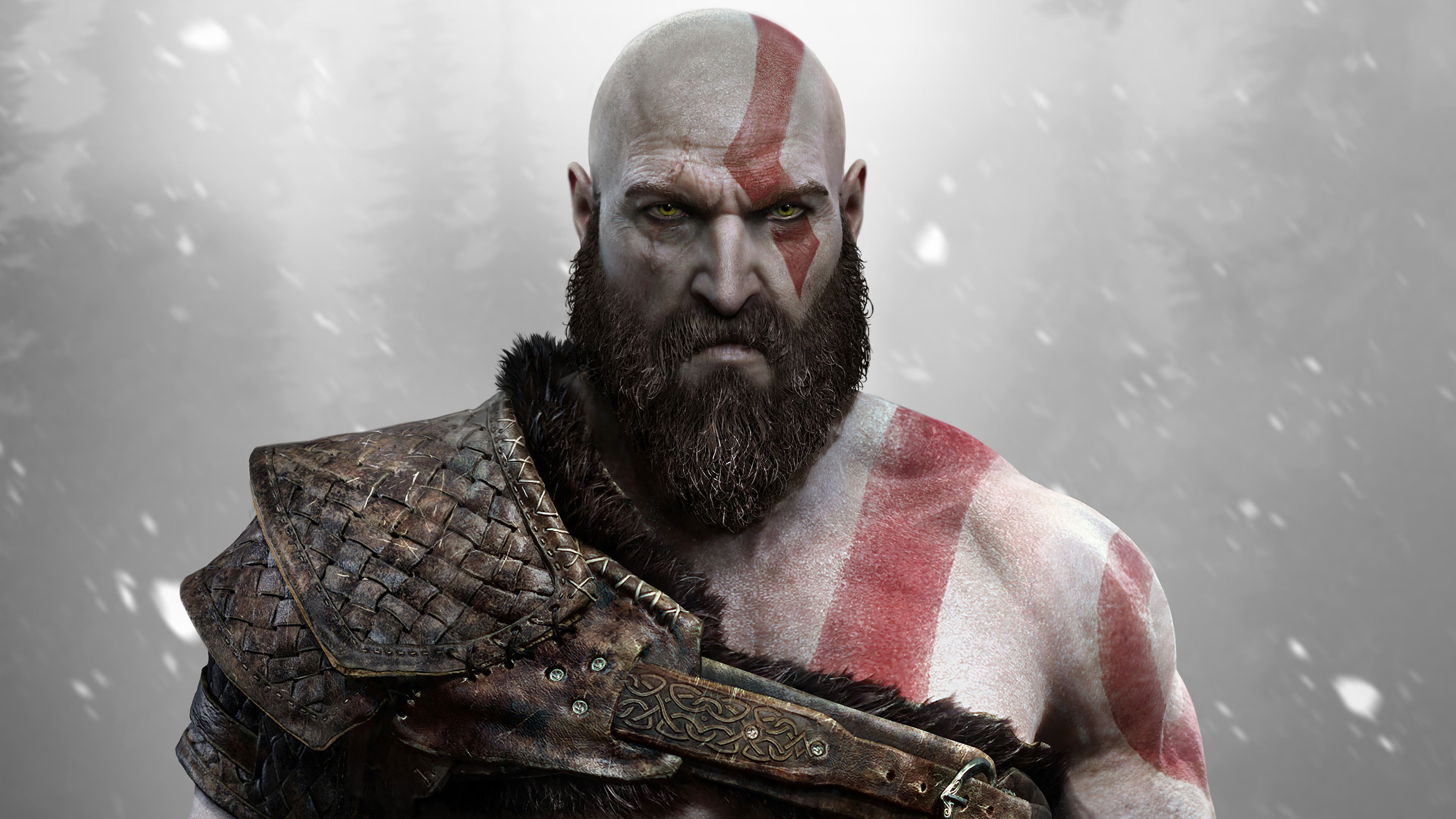 God Of War Kratos Digital Wallpaper, God Of War, Game