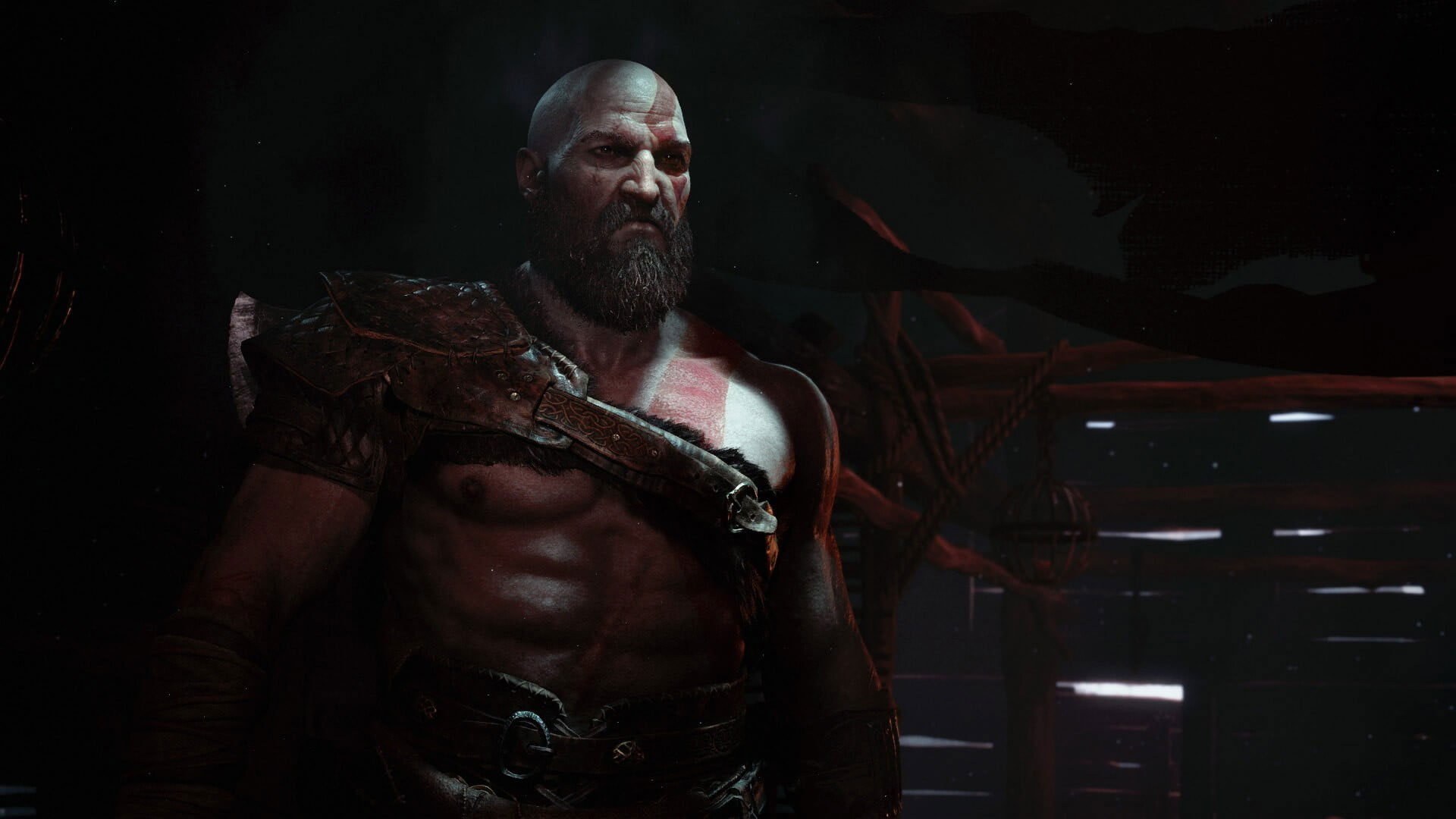 God Of War Kratos Digital Wallpaper