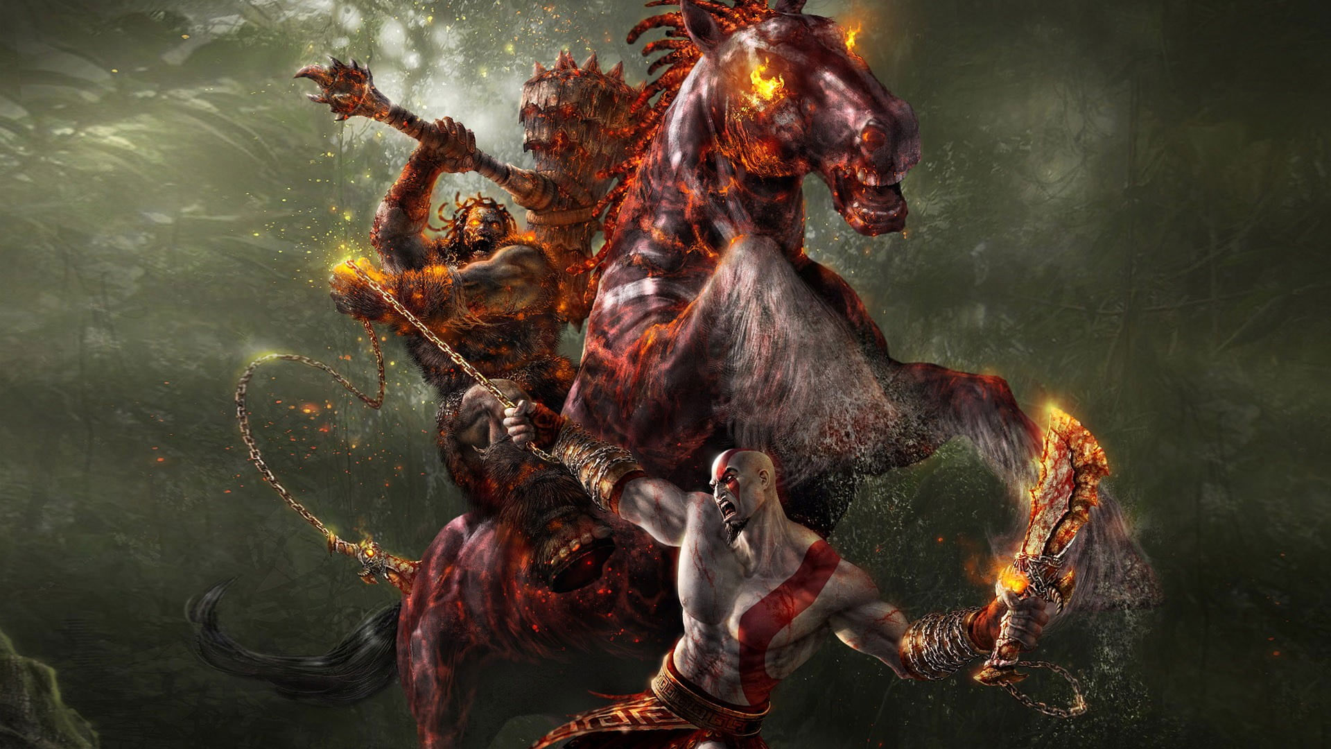 God Of War Wallpaper, Kratos, Video Game