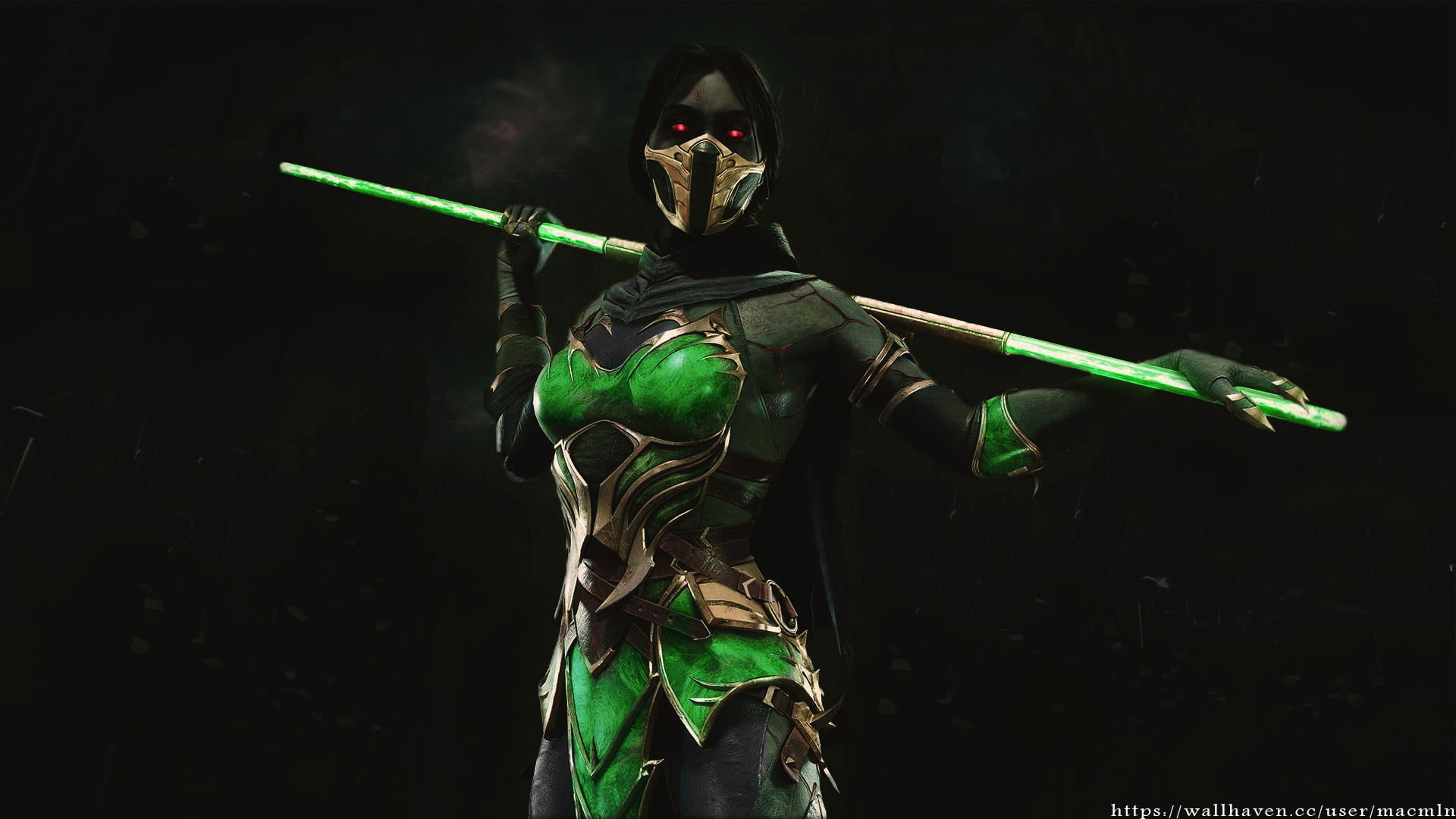 Wallpaper Green Outfit, Jade Mortal Kombat