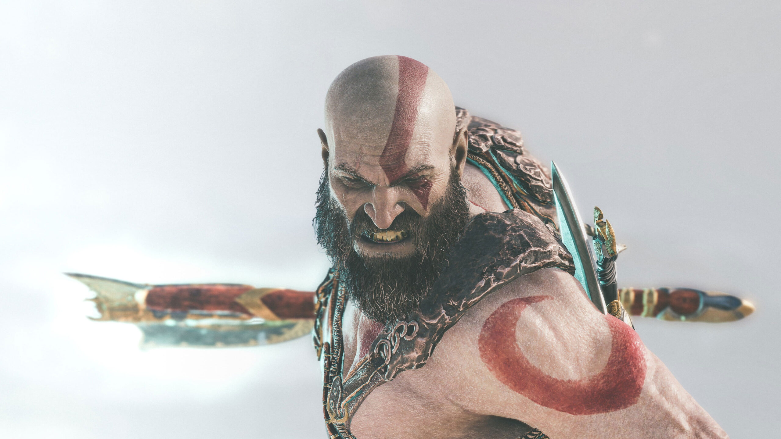 Wallpaper Kratos, God Of War, God Of War 2022