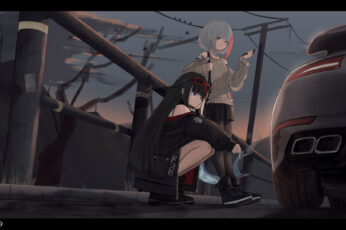 Wallpaper Anime Girls, Azur Lane, Admiral Graf