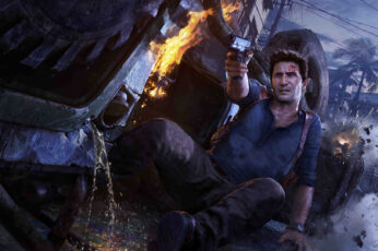 Game Hd Wallpaper, Uncharted 4