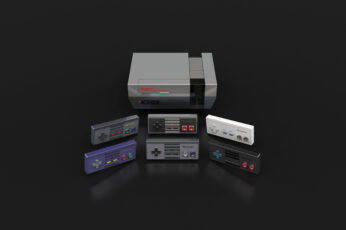 Wallpaper Grey Super Nintendo Game Console