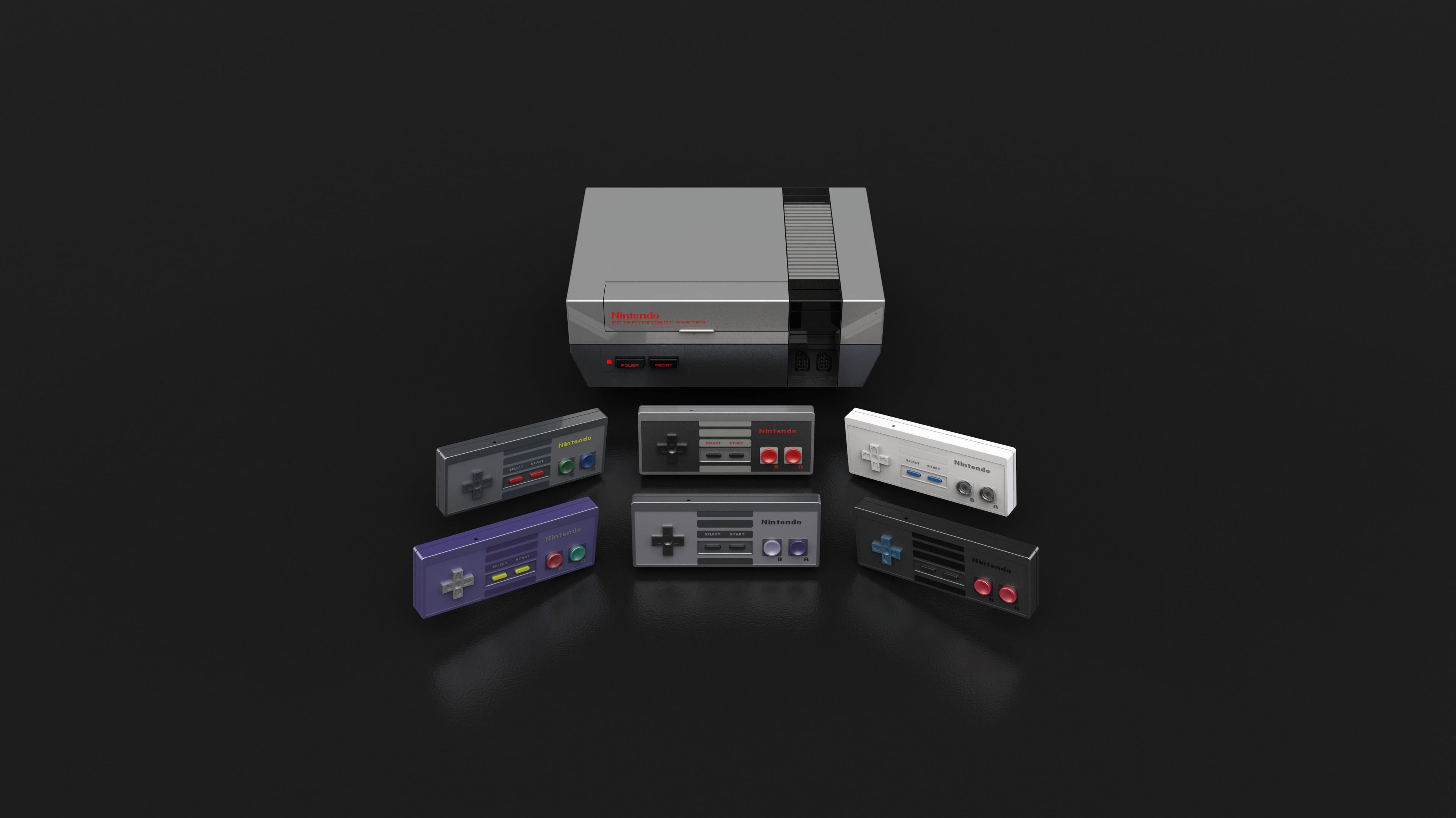 Wallpaper Grey Super Nintendo Game Console
