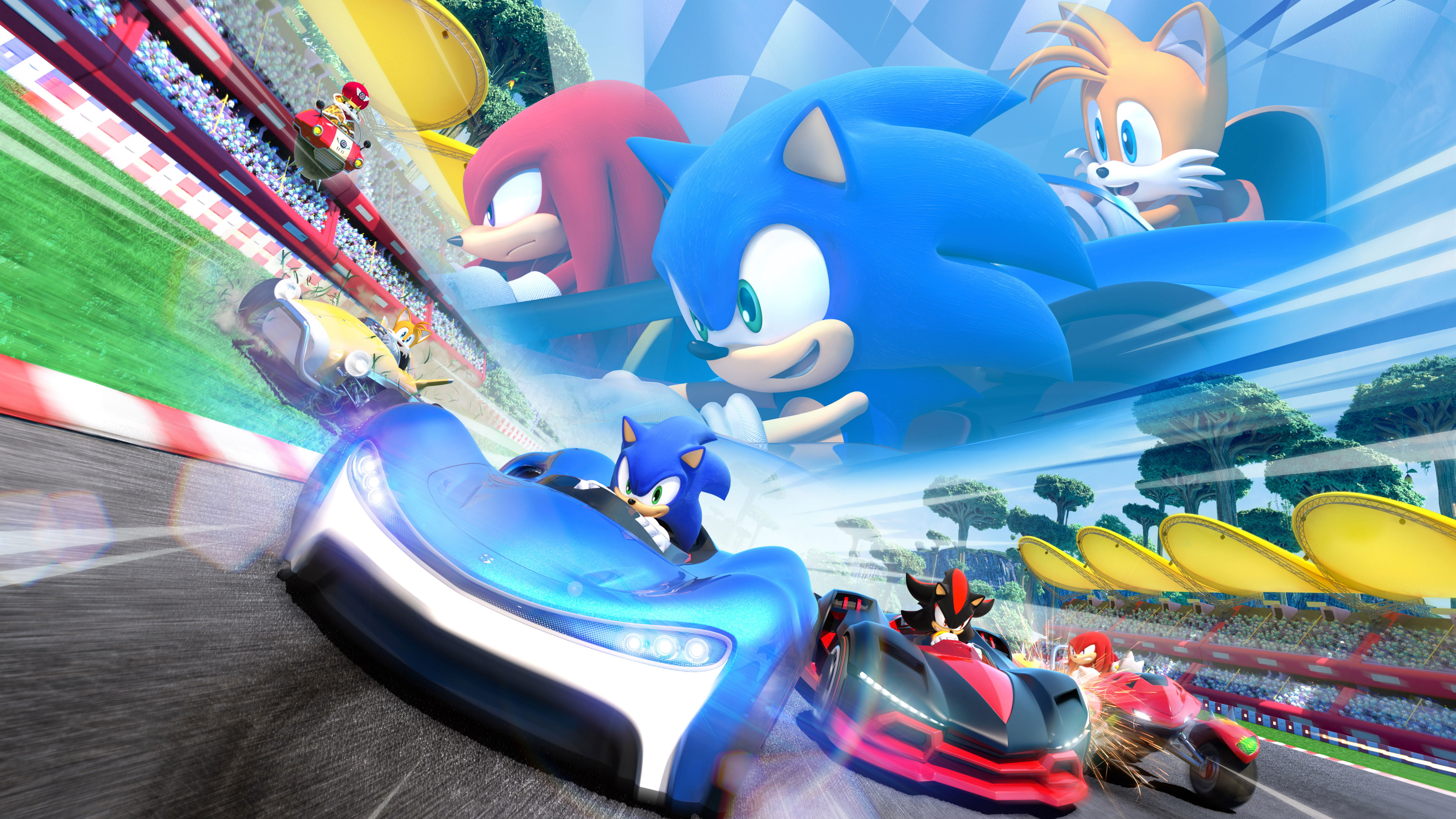Wallpaper Kart Racing, Team Sonic Racing, Sonic