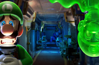 Wallpaper Luigi, Nintendo, Nintendo Switch
