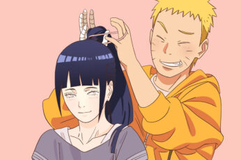 Wallpaper Naruto, Hinata Hyuga, Naruto Uzumaki