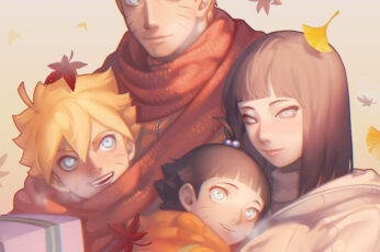 Wallpaper Naruto, Uzumaki Family, Naruto X Hinata