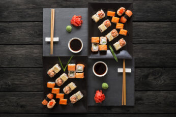 Sushi 4k Best Wallpaper Hd, Food