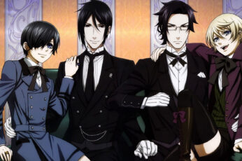 Wallpaper Black Butler, Anime, Men, Disguise