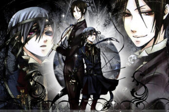 Black Butler Wallpaper Man And Woman Animation