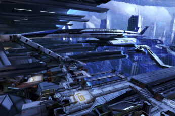Wallpaper Mass Effect, Citadel Mass Effect