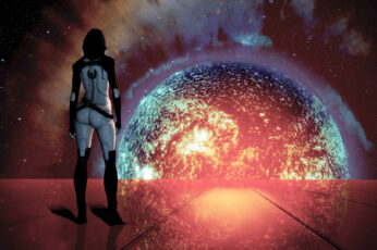 Wallpaper Mass Effect, Mass Effect 2, Miranda