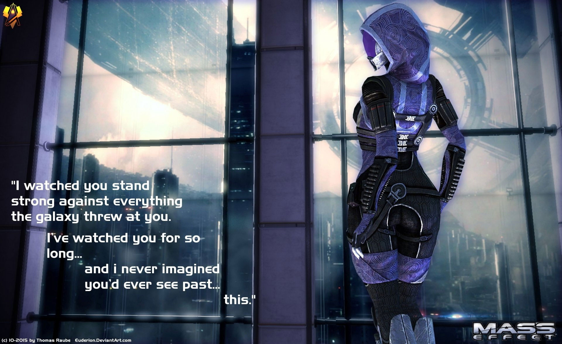 Wallpaper Mass Effect, Mass Effect 2, Quarian