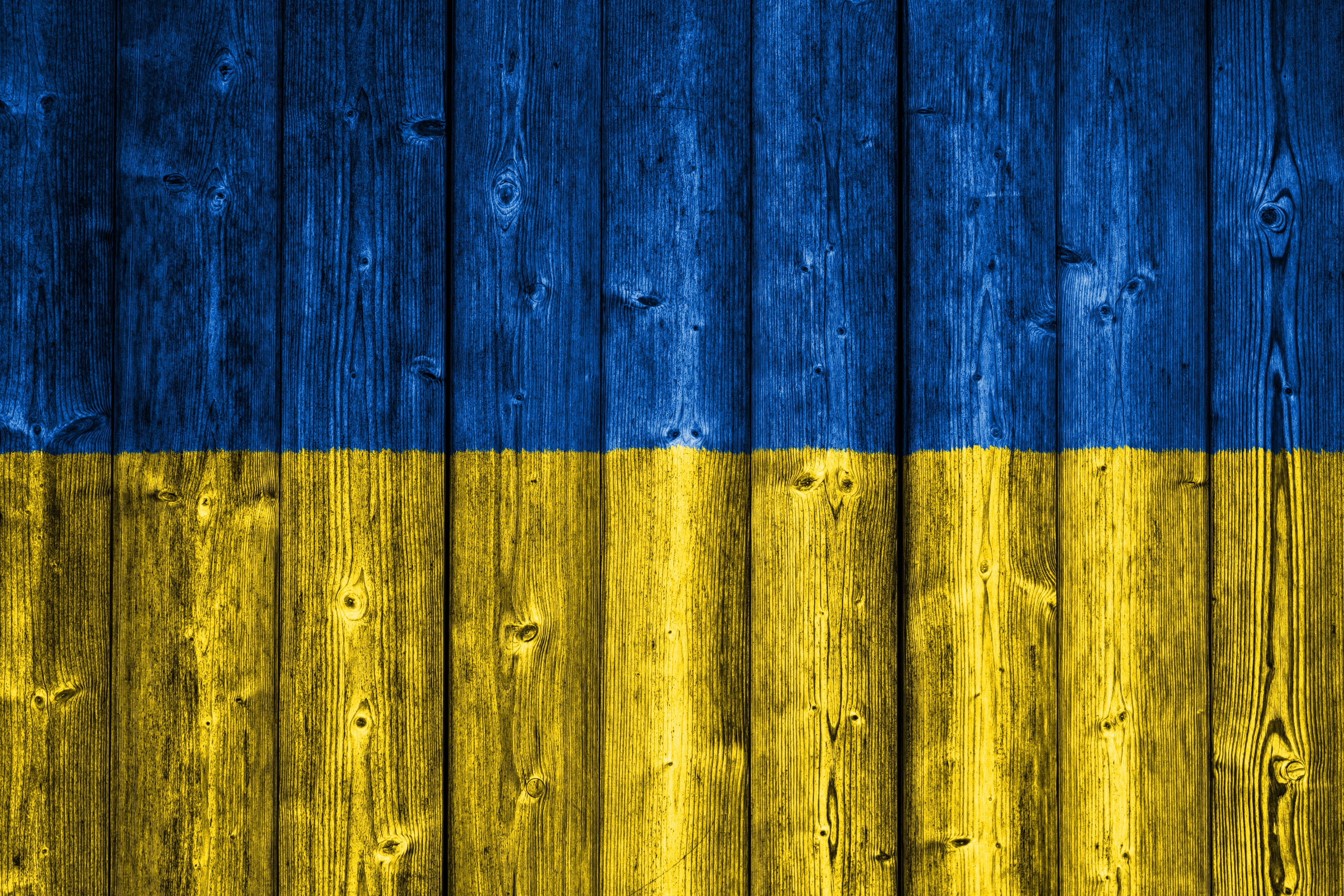 Ukraine Wallpaper Wood, Ukraine, Flag, Ukrainian