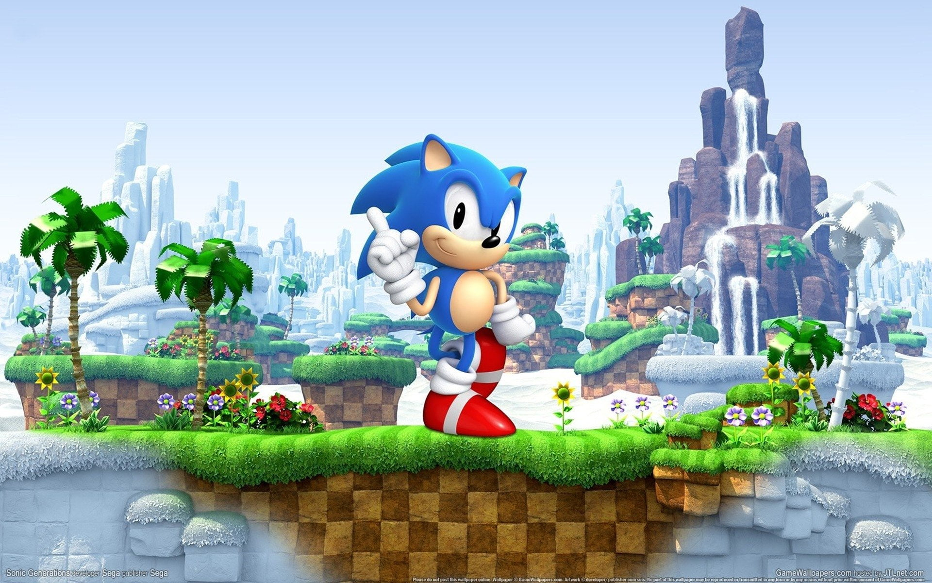 Wallpaper Sonic, Sonic Generations, Sonic