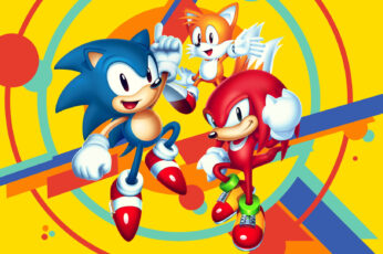 Wallpaper Sonic, Sonic Mania, Knuckles