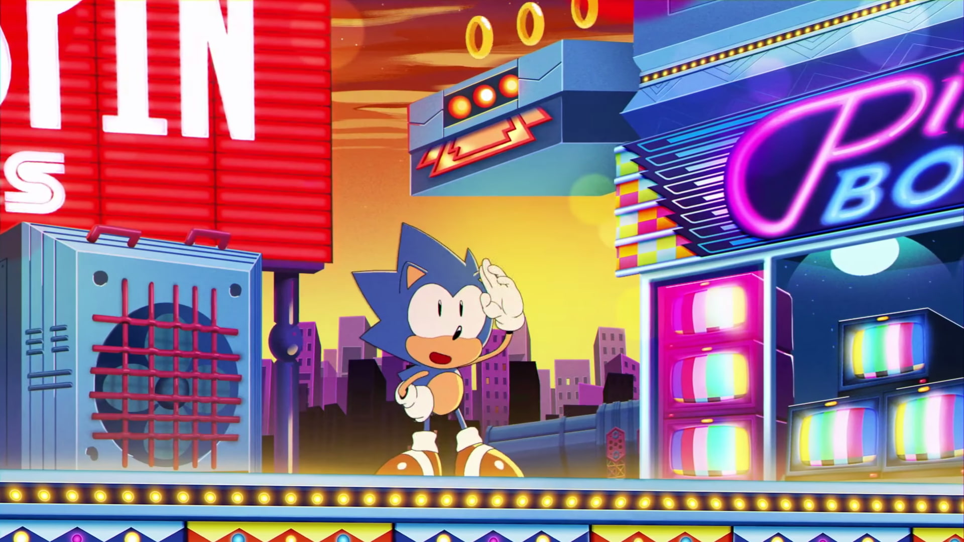 Wallpaper Sonic, Sonic Mania, Video Games