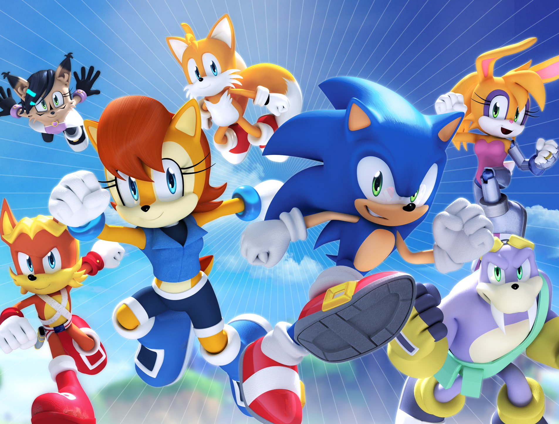 Wallpaper Sonic, Sonic The Hedgehog, Archie Comics, Sonic, Game