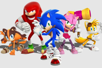 Wallpaper Sonic The Hedgehog, Tails Character