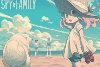 Wallpaper Spy X Family, Anime Girls