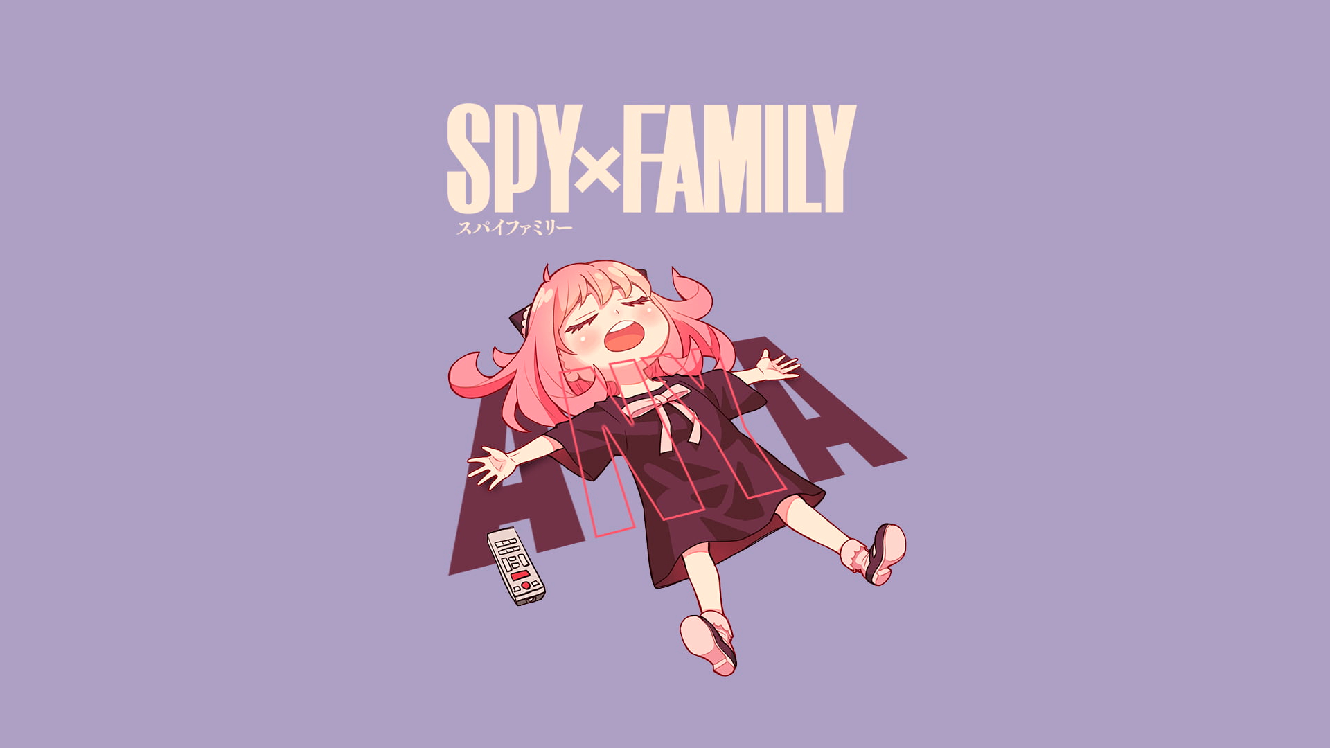 Wallpaper Spy X Family, Anya Forger, Anime
