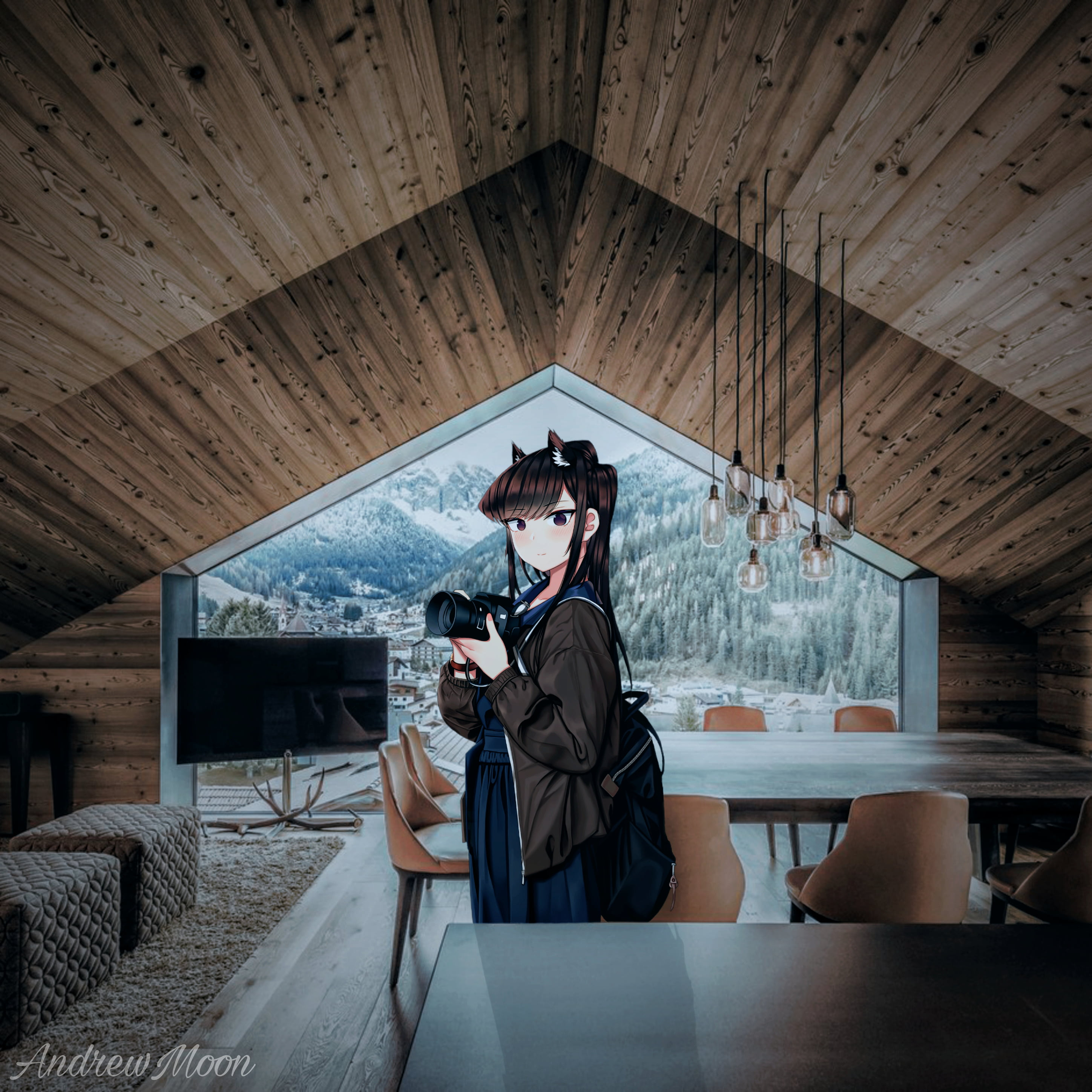 Realistic anime girl, gloves, mafia, skeleton, white hair, Anime, HD  wallpaper | Peakpx