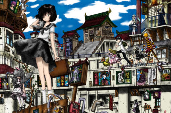 Wallpaper Anime, Mysterious Girlfriend X, Manga