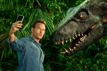 Wallpaper Chris Pratt, Jurassic World Fallen
