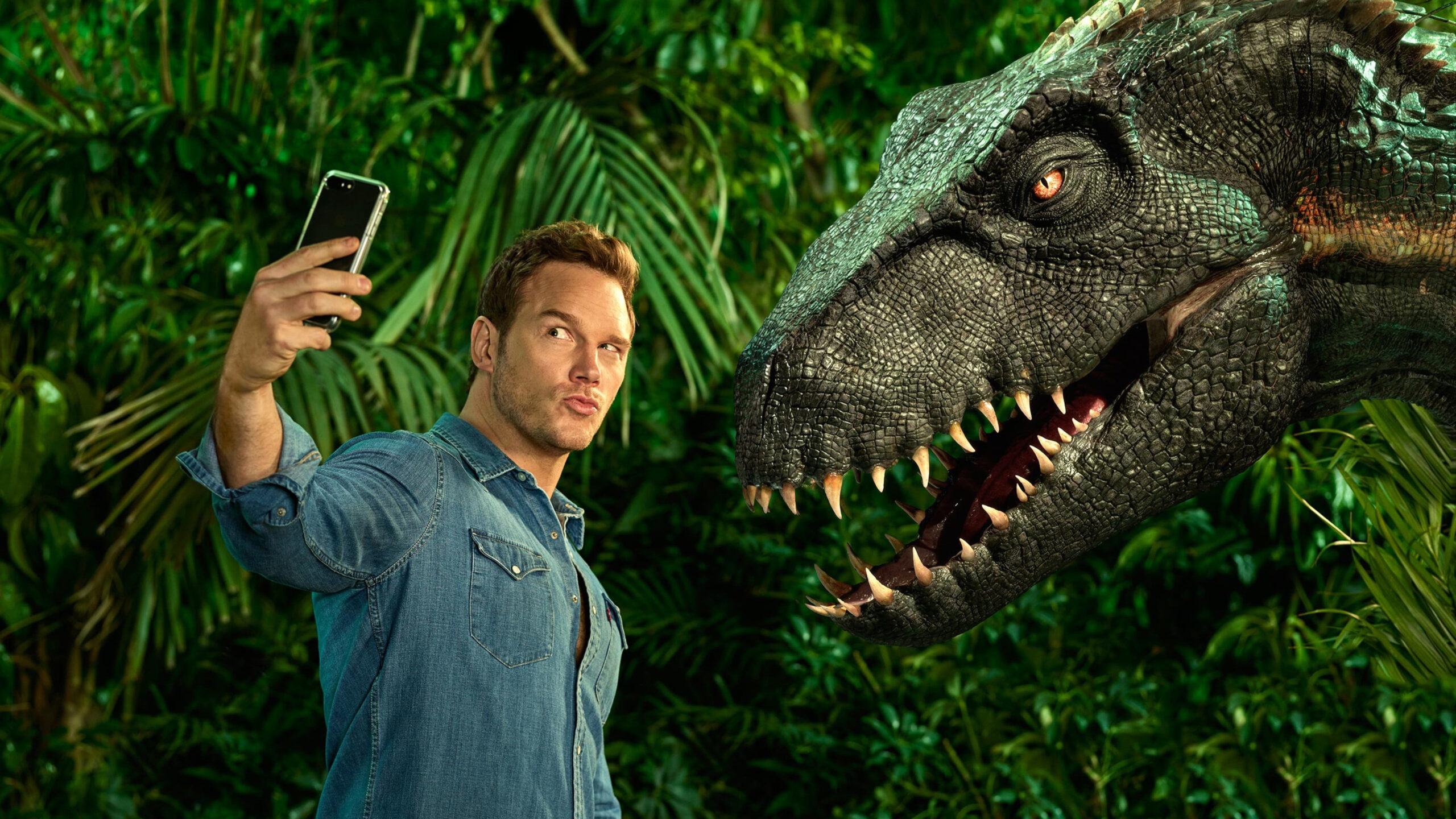 Wallpaper Chris Pratt, Jurassic World Fallen